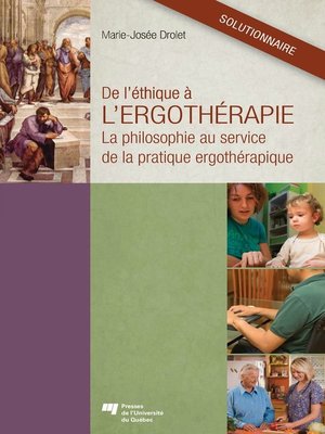 cover image of De l'éthique à l'ergothérapie--solutionnaire